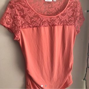 Peach New York & Company top